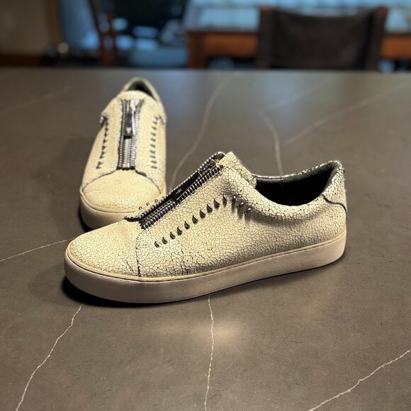 Frye Leather Sneakers Size 11 - Picture 1 of 6